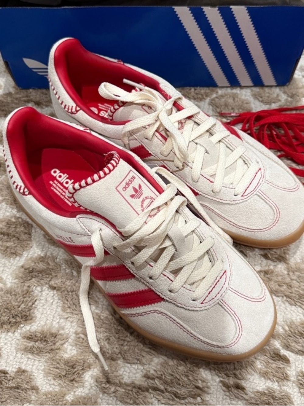 adidas Originals Gazelle Indoor Better Scarlet/Cream White